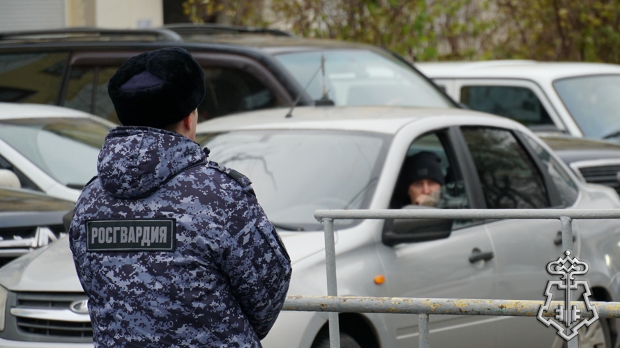 В Кирове росгвардейцы задержали подозреваемого в краже